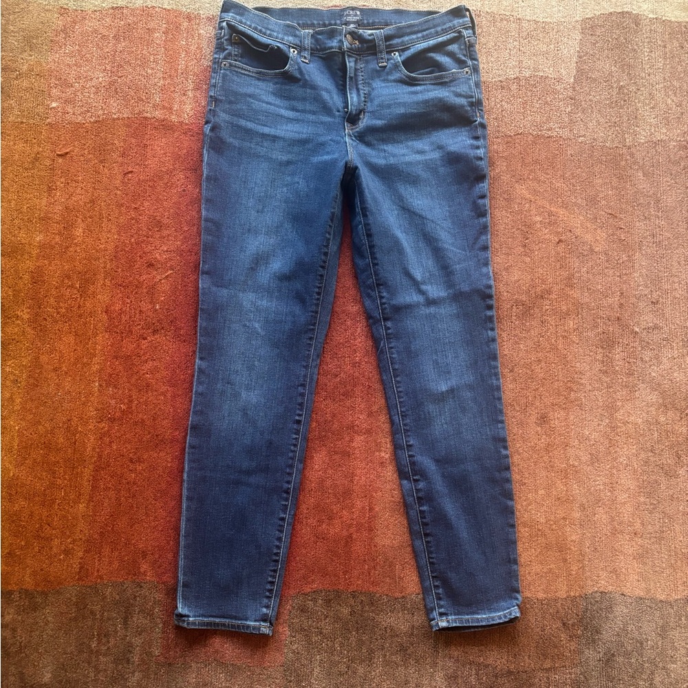 J. Crew Women's Mid-Rise Skinny Jeans - Sz 29 - Picture 2 of 8